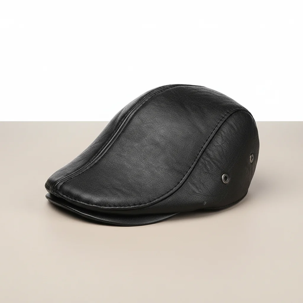 casquette cuir homme protection uv - Vue 14 - casquette cuir