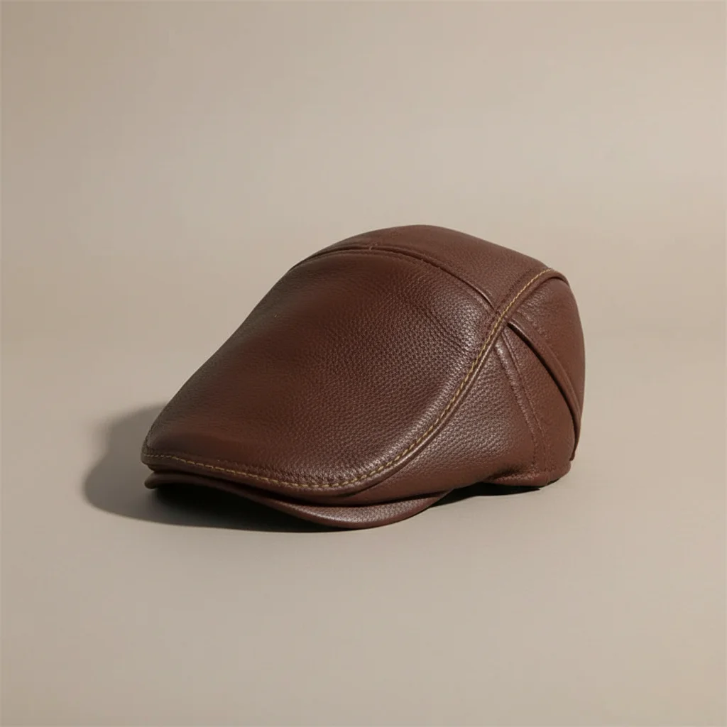 casquette cuir homme protection uv - Vue 16 - casquette cuir