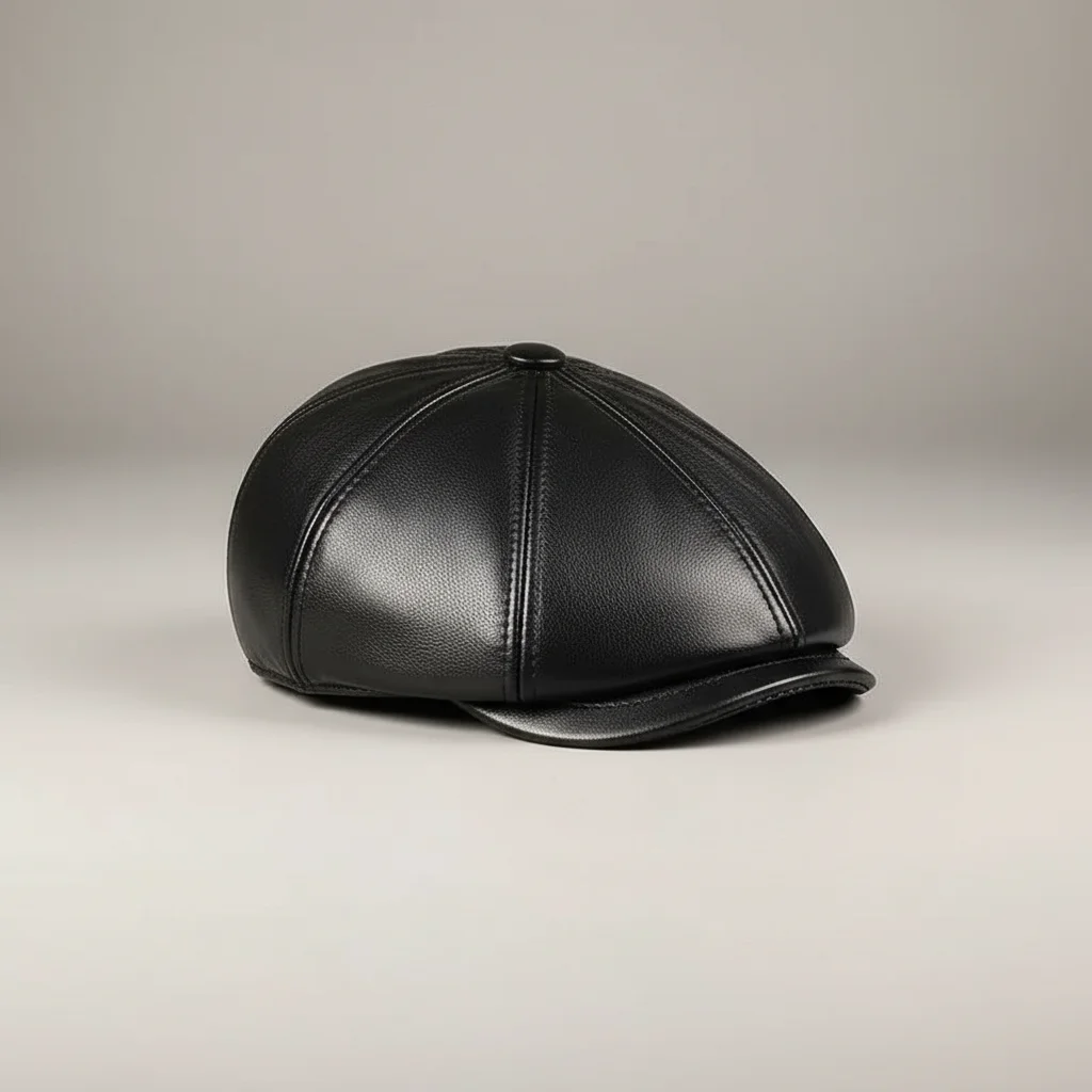 casquette cuir homme protection uv - Vue 21 - casquette cuir