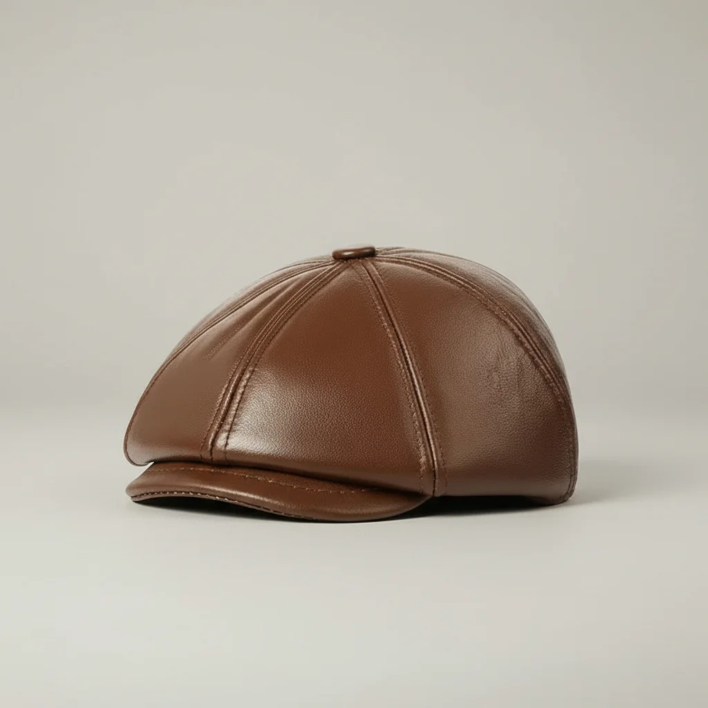casquette cuir homme protection uv - Vue 22 - casquette cuir