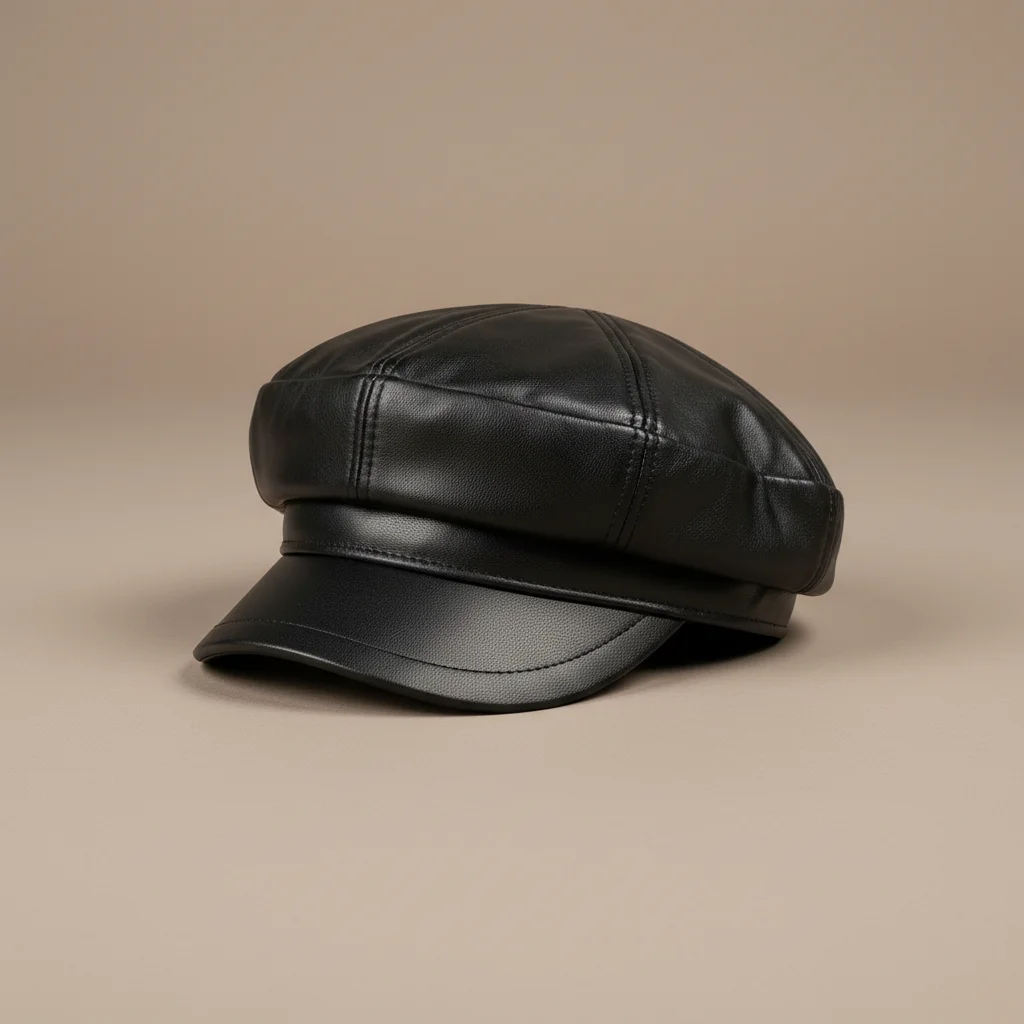 casquette cuir homme protection uv - Vue 32 - casquette cuir