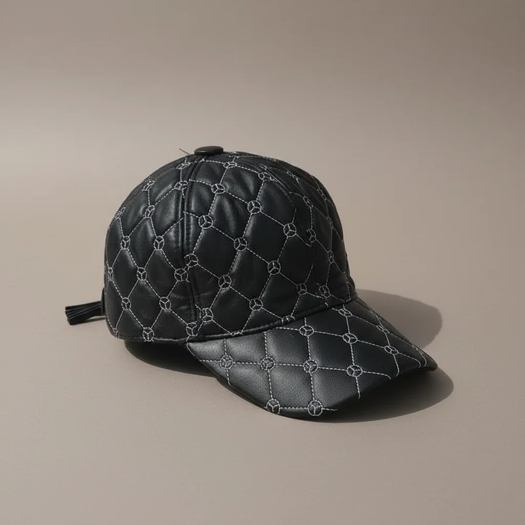 casquette cuir homme protection uv - Vue 36 - casquette cuir