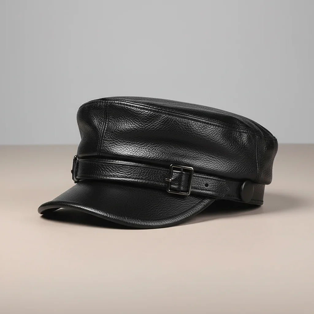 casquette cuir homme protection uv - Vue 42 - casquette cuir