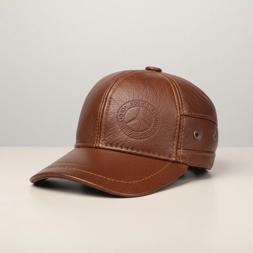 casquette cuir homme protection uv - Vue 44 - casquette cuir