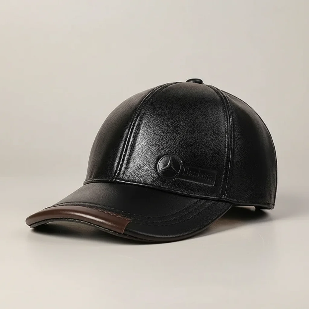 casquette cuir homme protection uv - Vue 48 - casquette cuir