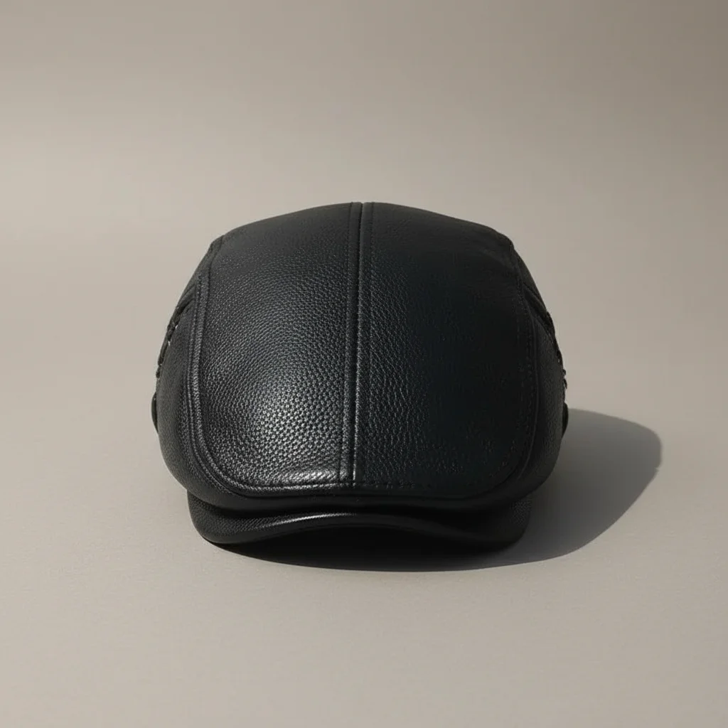 casquette cuir homme protection uv - Vue 55 - casquette cuir