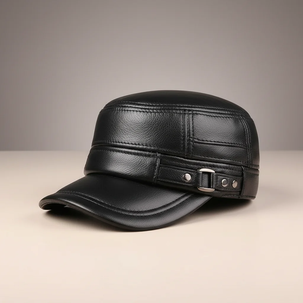 casquette cuir homme protection uv - Vue 59 - casquette cuir