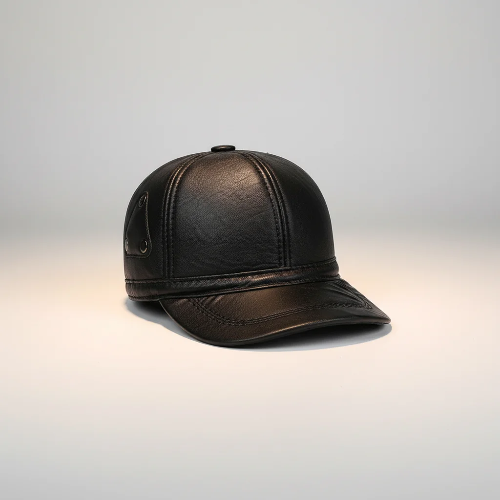 casquette cuir homme protection uv - Vue 9 - casquette cuir