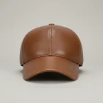 Casquette cuir homme style décontracté - Vue 1 - casquette cuir