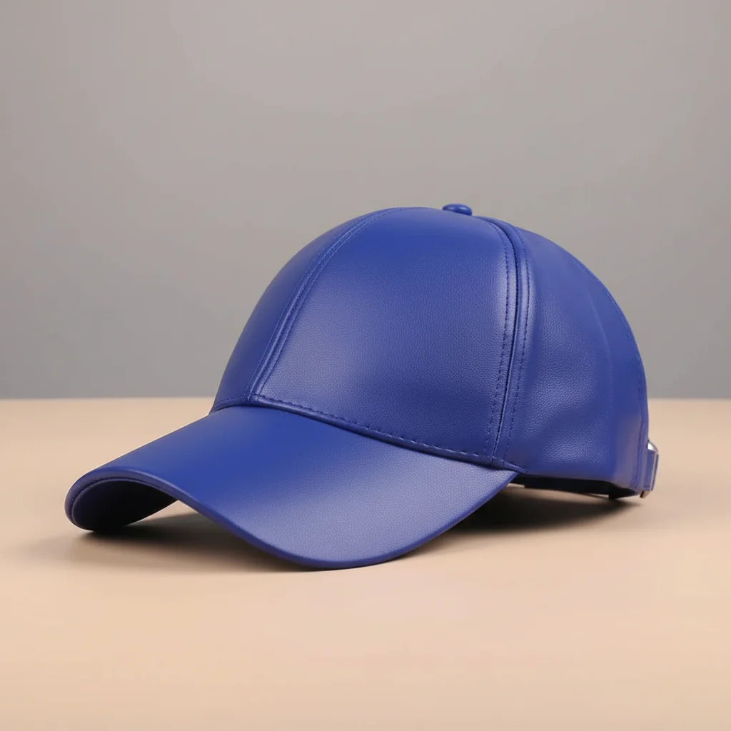 Casquette cuir style baseball réglable - Vue 16 - casquette cuir