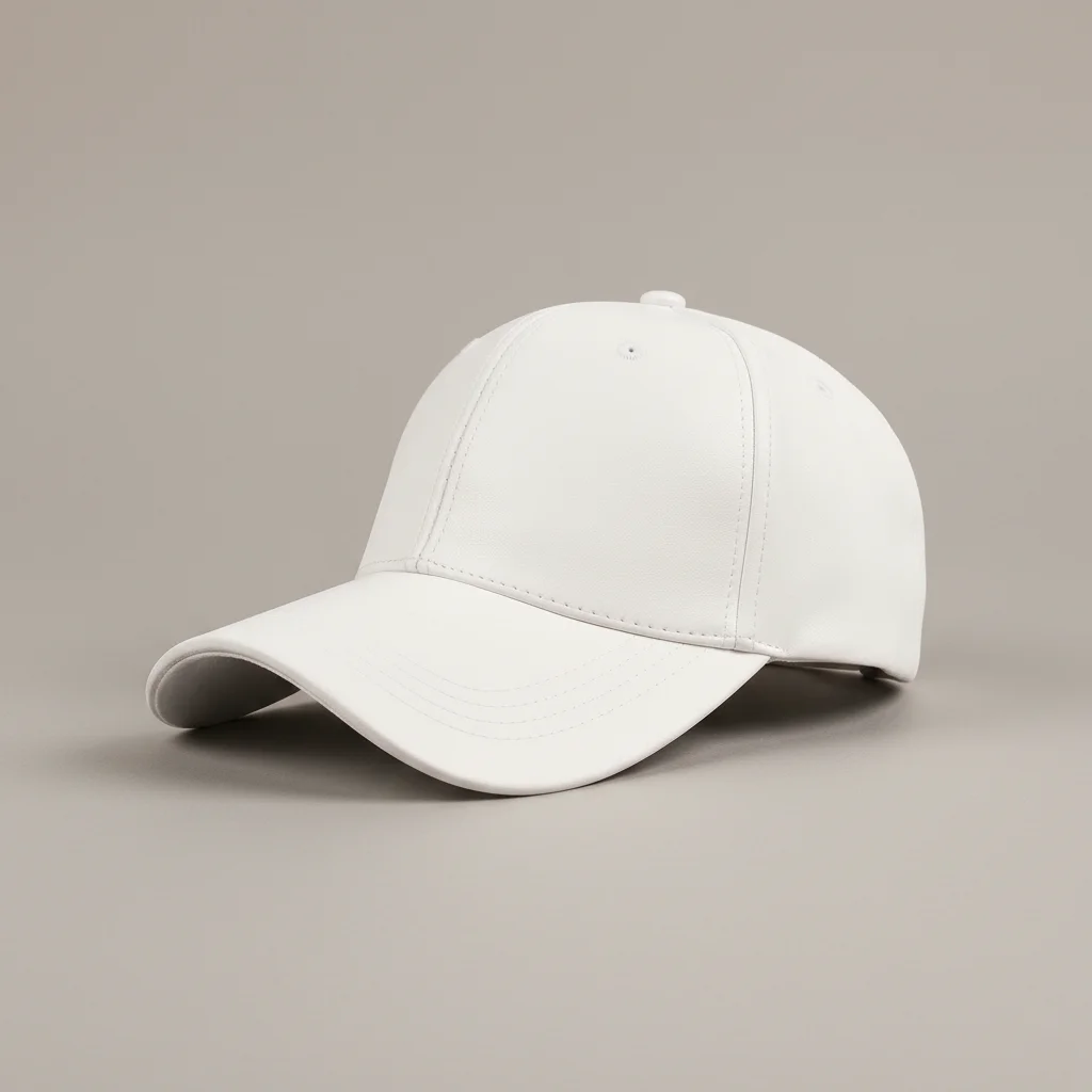 Casquette cuir style baseball réglable - Vue 18 - casquette cuir
